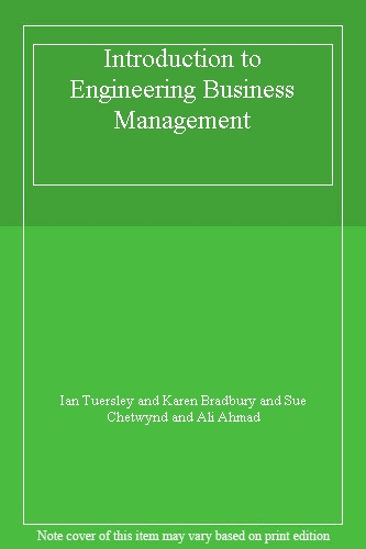 Intro to Engineering Business Mgmt Custo
