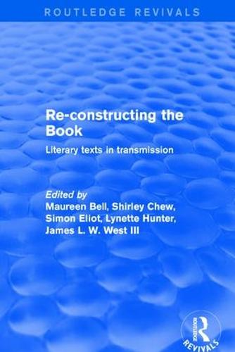 Re-Constructing the Book