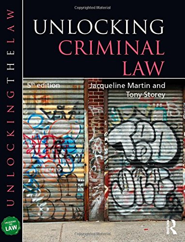 Unlocking Criminal Law (Unlocking the Law)