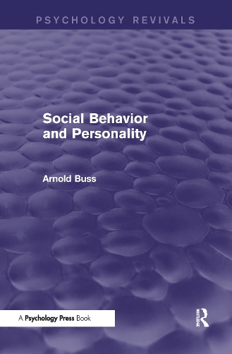 Social Behavior and Personality (Psychology Revivals)