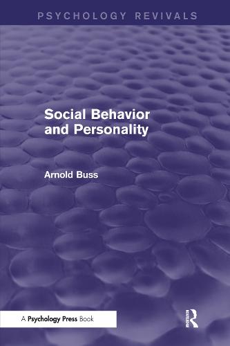 Social Behavior and Personality (Psychology Revivals)