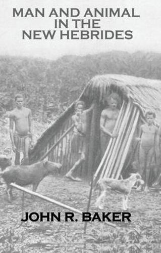 Man & Animals In New Hebrides