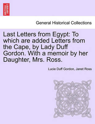 Last Letters from Egypt