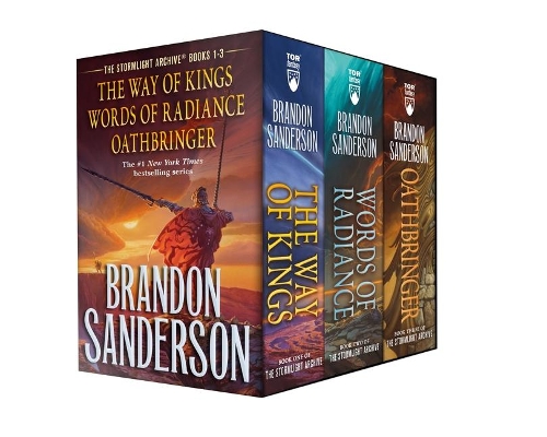 Stormlight Archive MM Boxed Set I, Books 1-3 :The Way of Kings, Words of Radiance, Oathbringer - Stormlight Archive