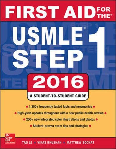 First Aid for the USMLE Step 1 2016 (First Aid USMLE)