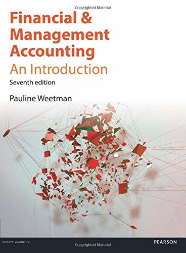 Financial and Management Accounting: An Introduction