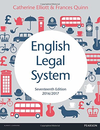 English Legal System: 2016/17 Edition