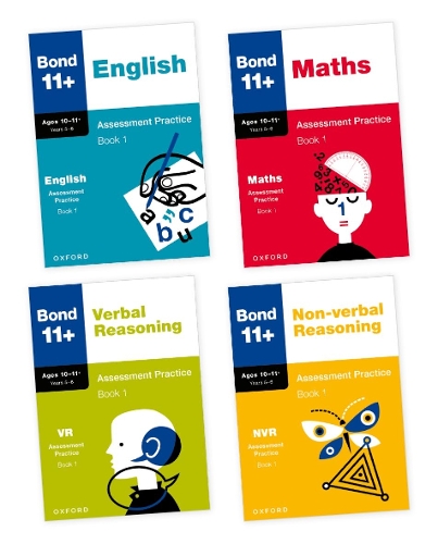 Bond 11+ Assessment Practice Papers Bundle for Age 10-11+: English, Maths, Non-verbal Reasoning, Verbal Reasoning: Ready for the 2026 exam (for GL Assessment & other 11 plus exams)