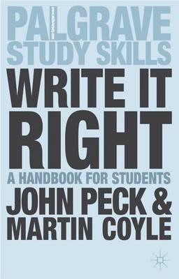 Write it Right