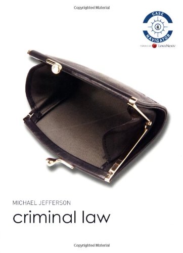 Criminal Law (Foundation Studies in Law Series)
