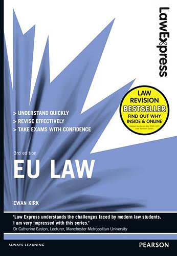 Law Express: EU Law (revision Guide)