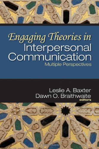 Engaging Theories in Interpersonal Communication: Multiple Perspectives