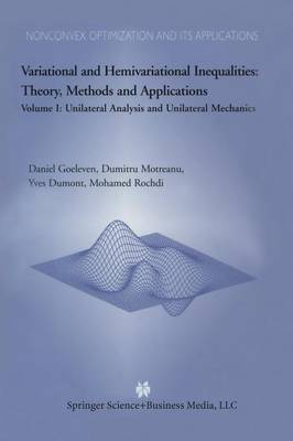 Variational and Hemivariational Inequalities Theory, Methods and Applications