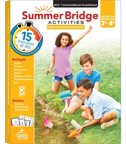 Summer Bridge Activities Spanish 3-4, Grades 3 - 4