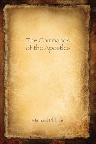 The Commands of the Apostles, Large Print