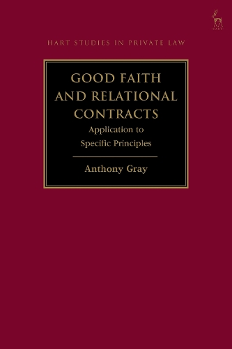 Good Faith and Relational Contracts, Volume 2: Application to Specific Principles