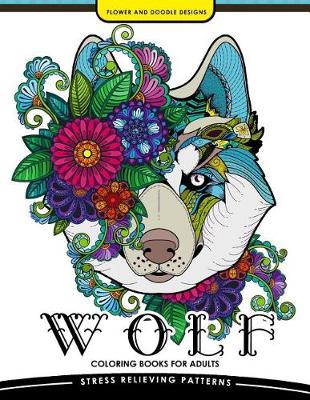 Wolf Coloring book for Adults