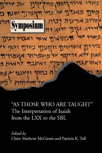 "As Those Who Are Taught"