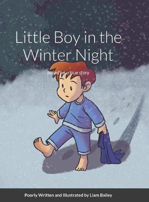 Little Boy in the Winter Night