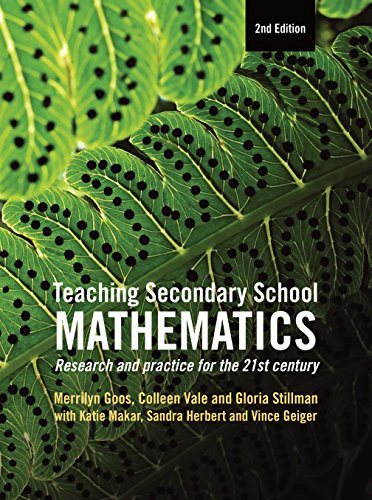 Teaching Secondary School Mathematics: Research and practice for the 21st century