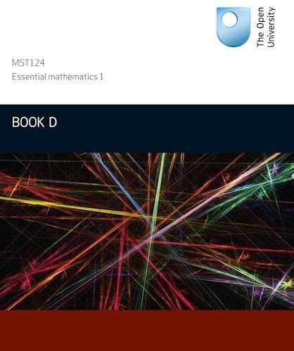 Book D Units 10-12 Essential mathematics 1: 4