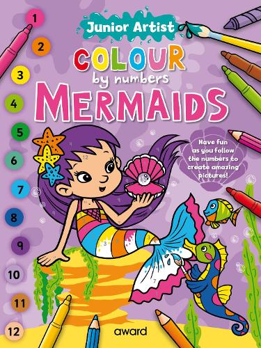 Junior Artist Colour By Numbers: Mermaids