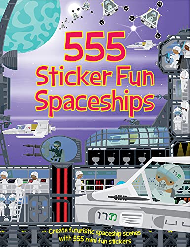 555 Spaceships (555 Sticker Fun)