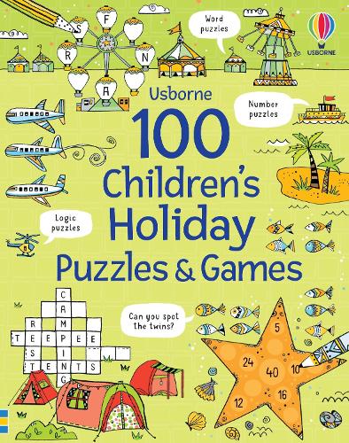 100 Children's Puzzles and Games: Holiday