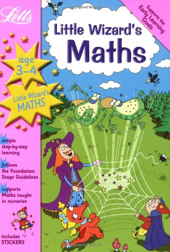 Little Wizard’s Maths Age 3-4 (Letts Magical Topics)