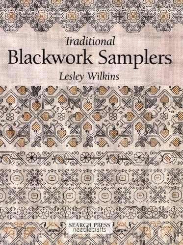 TRADITIONAL BLACKWORK SAMPLERS