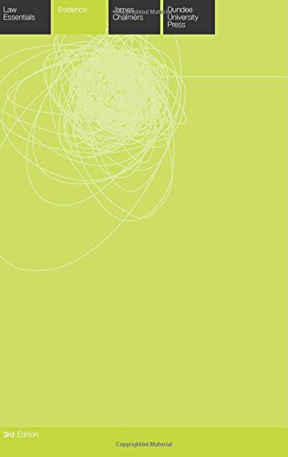 Evidence Essentials (Scottish Legal Essentials)