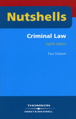 Nutshell Criminal Law (Nutshells)