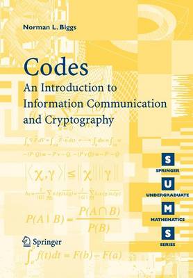 Codes: An Introduction to Information Communication and Cryptography