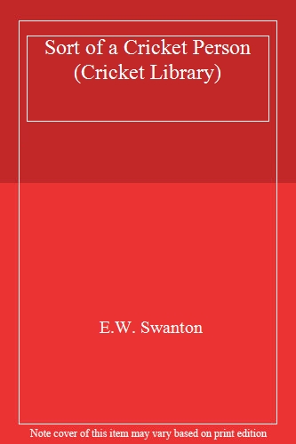 SORT OF A CRICKET PERS (Cricket Library)