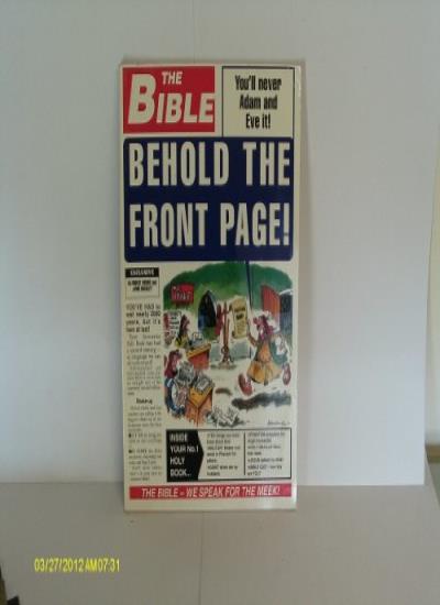 Behold the Front Page