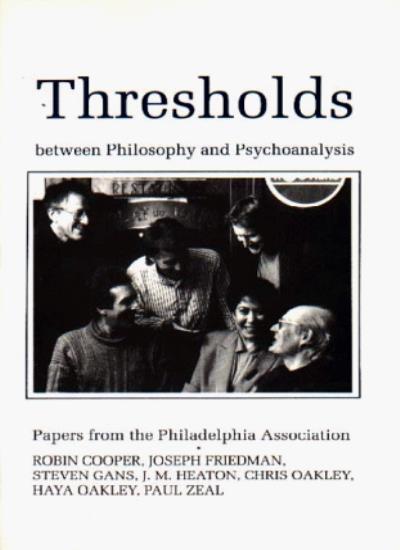 Thresholds Between Philosophy and Psychoanalysis