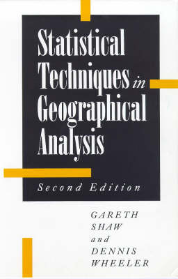STATIST TECHNIQUES GEOG ANAL