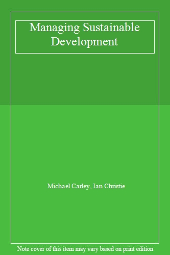 Managing Sustainable Development