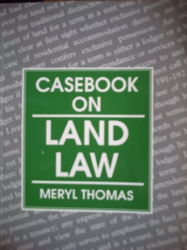Casebook on Land Law