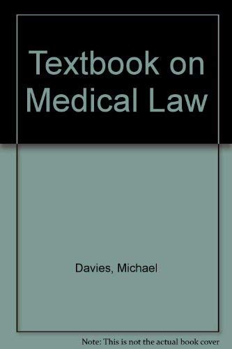 Textbook on Medical Law