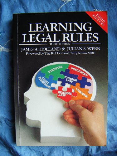 Learning Legal Rules