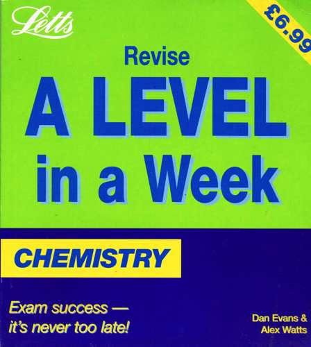 Chemistry (Revise A-level in a Week S.)
