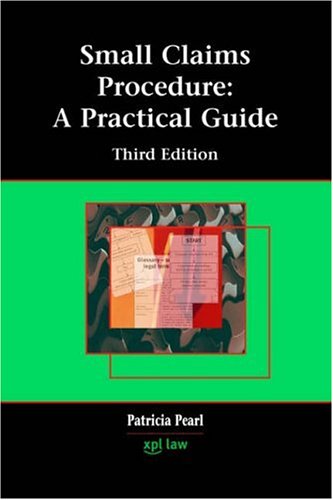 Small Claims Procedure: A Practical Guide