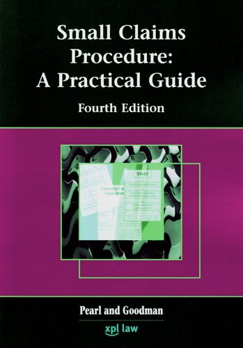 Small Claims Procedure: a Practical Guide