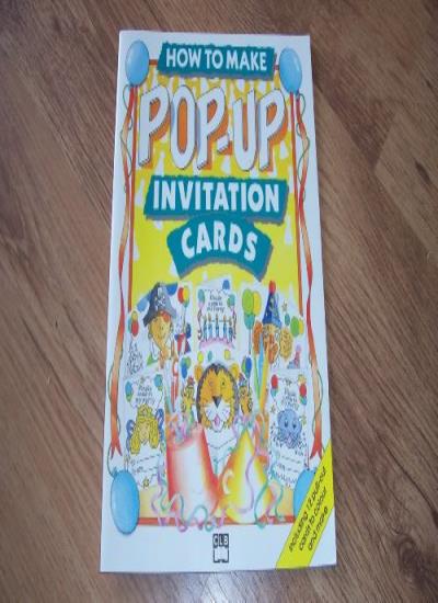 How to Make Pop-Up Invitation Cards