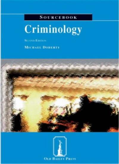 Criminology Sourcebook (Sourcebook S.)