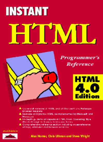 Instant HTML Programmer's Reference