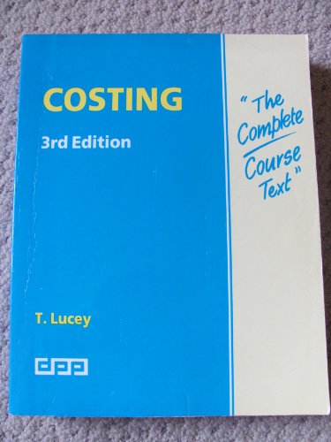 Costing (Complete Course Texts)