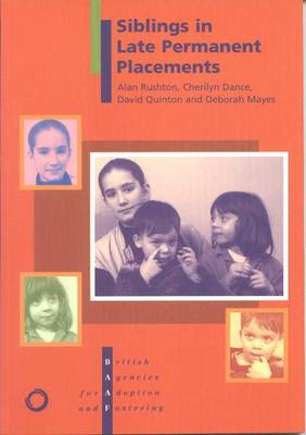 Siblings In Late Permanent Placement