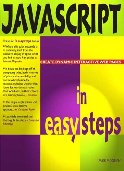 Javascript In Easy Steps (In Easy Steps Series)